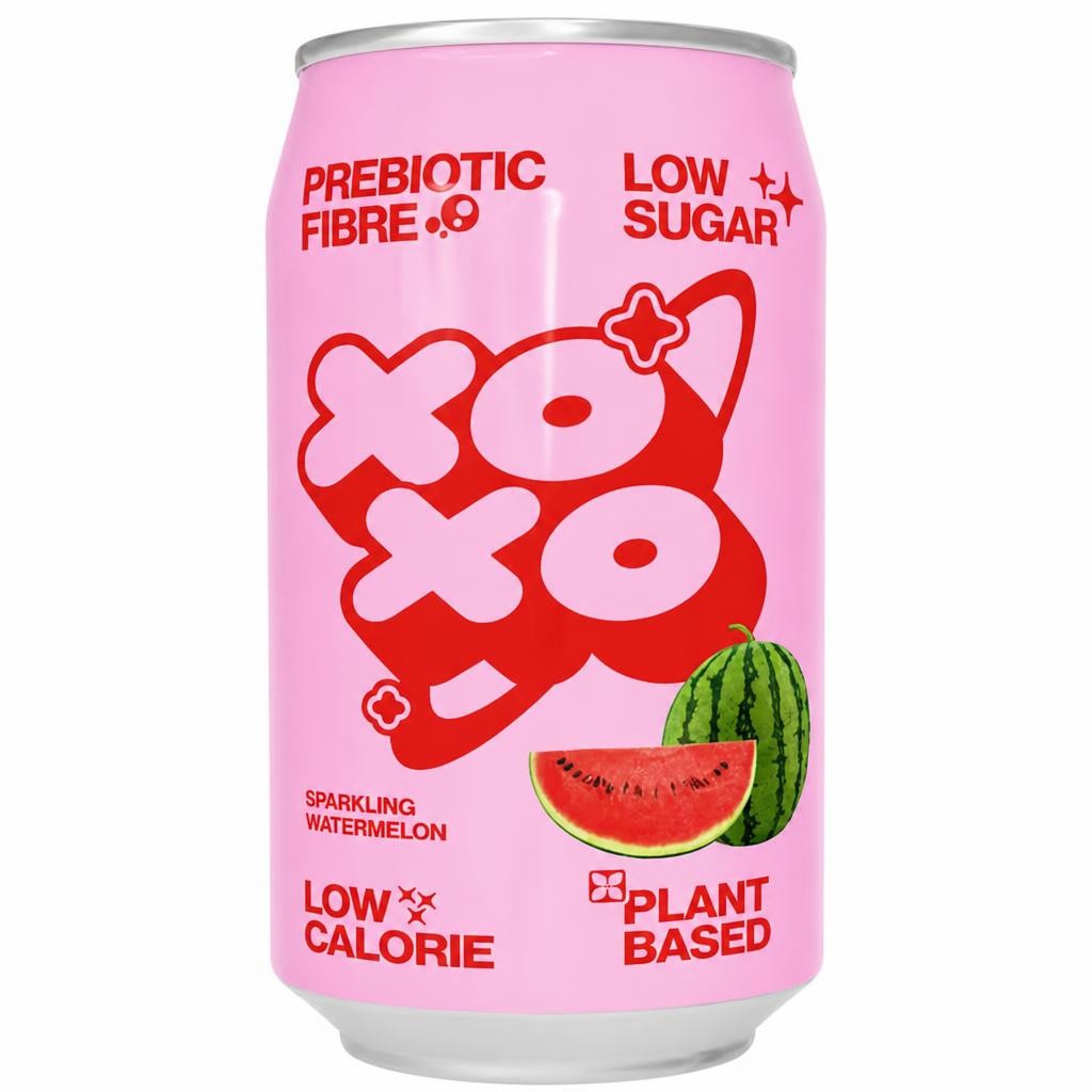XOXO 330ml Sparkling Watermelon Can