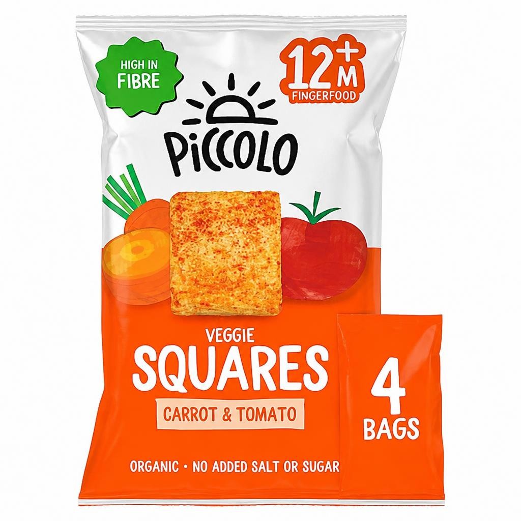 Piccolo Organic Veggie Squares