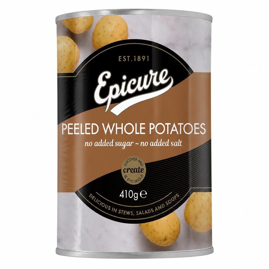Epicure Peeled Whole Potatoes (410g)
