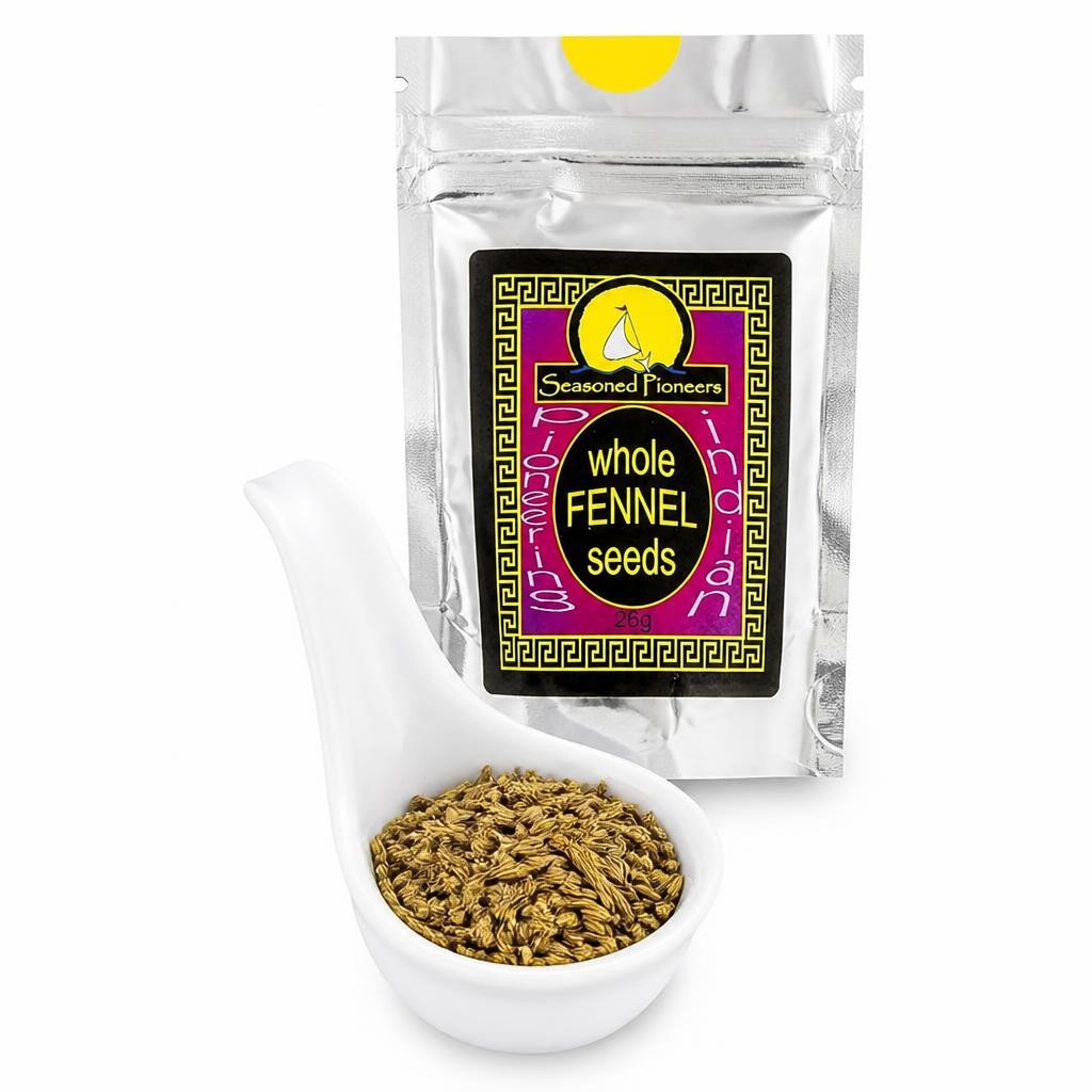Seasoned Pioneers Whole Fennel Seeds 26g