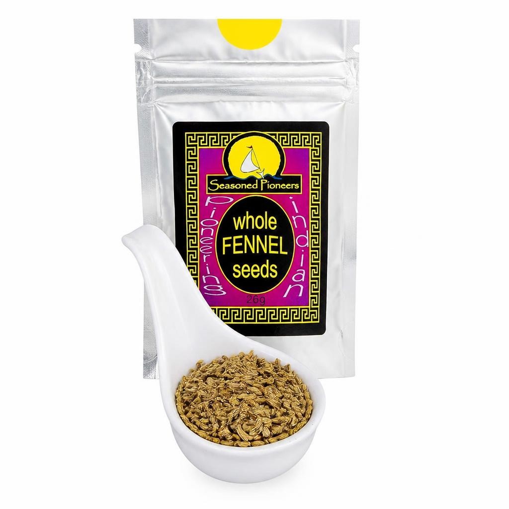 Seasoned Pioneers Whole Fennel Seeds 26g