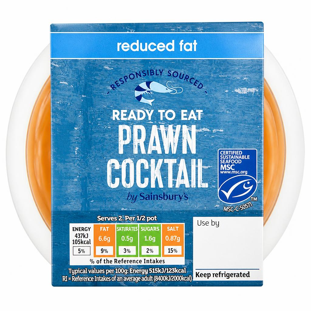 Sainsbury's Coldwater Prawn Cocktail, Be Good to Yourself MSC 170g