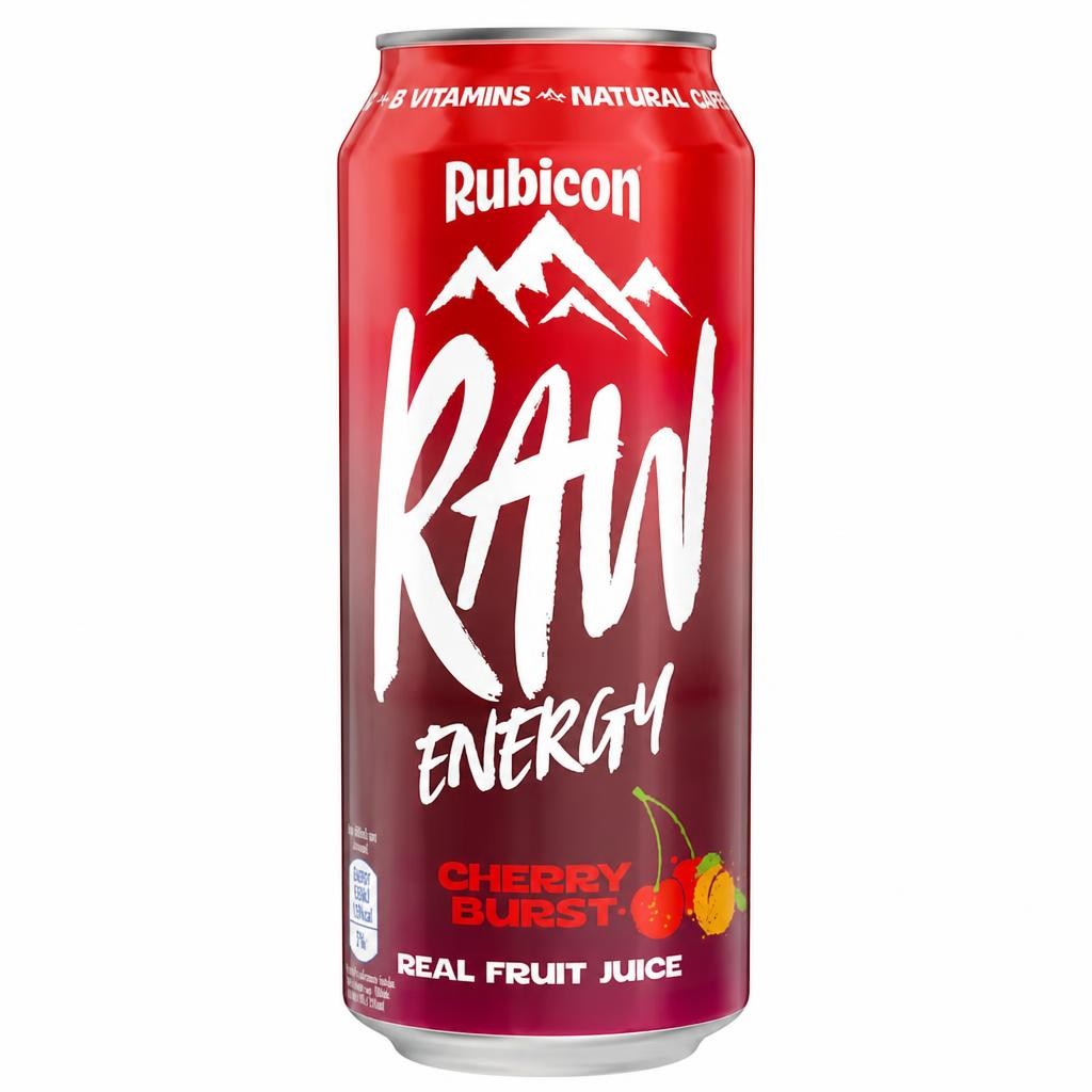 Rubicon RAW Energy Cherry Burst 500ml