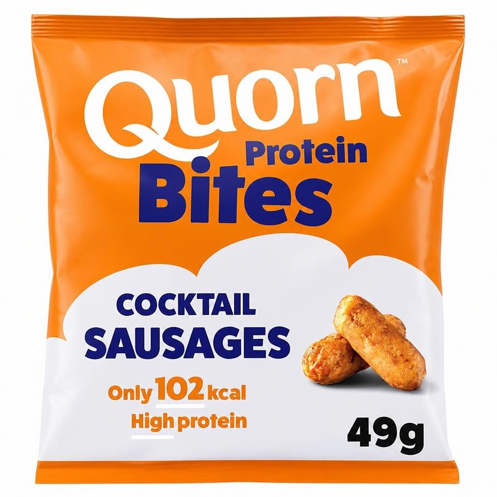Quorn 49g Protein Bites Cocktail Sausages