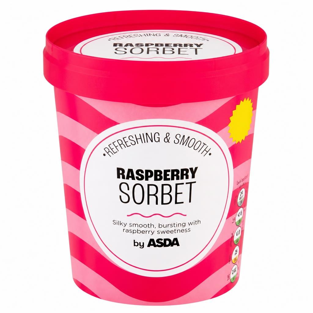 ASDA Raspberry Sorbet 500ml