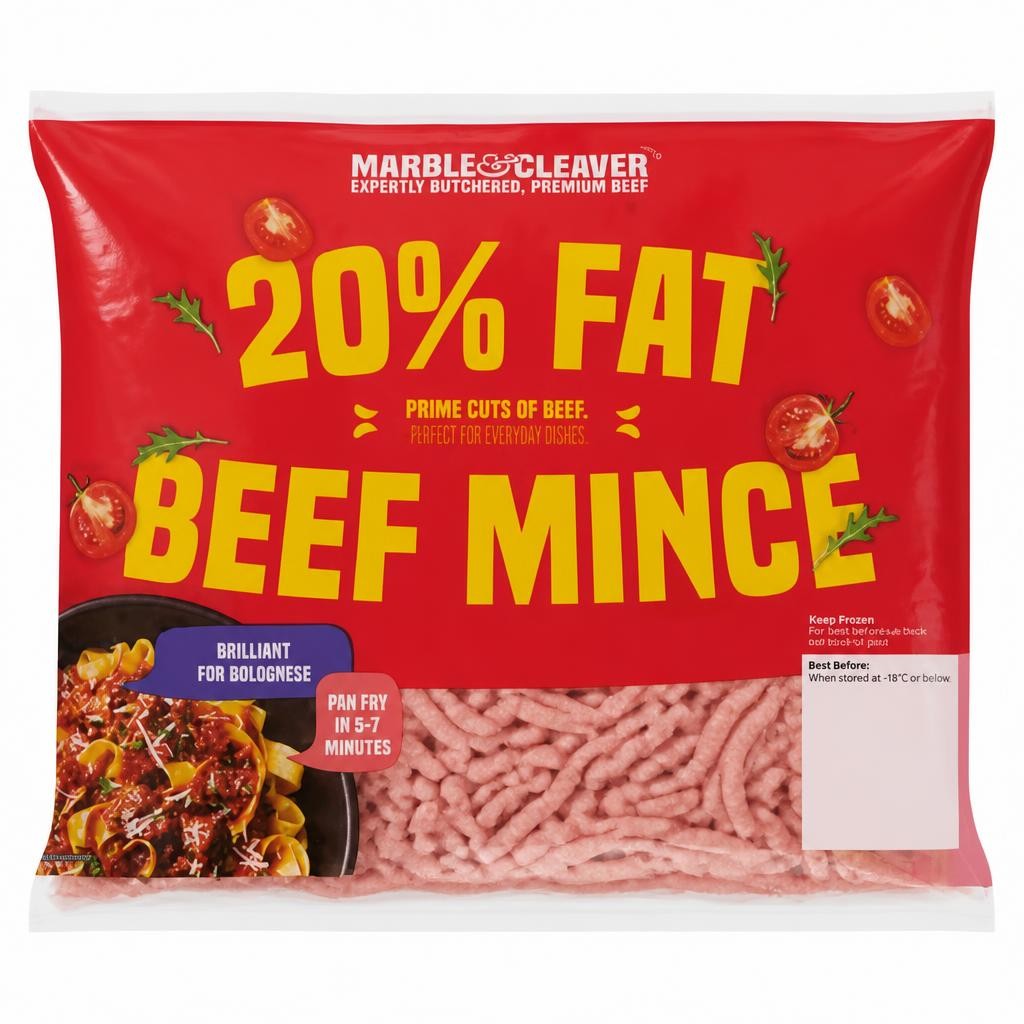 Marble & Cleaver Beef Mince 400g