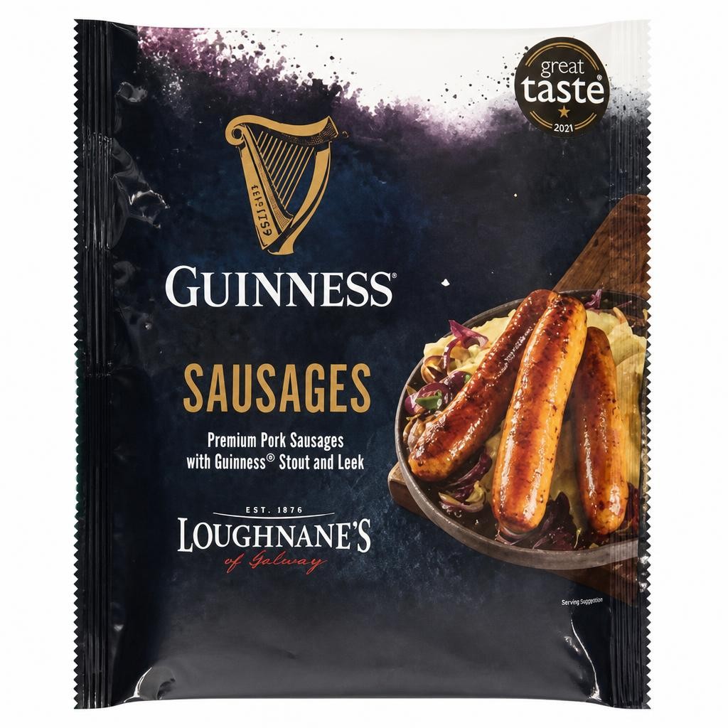 Guinness Sausages 600g