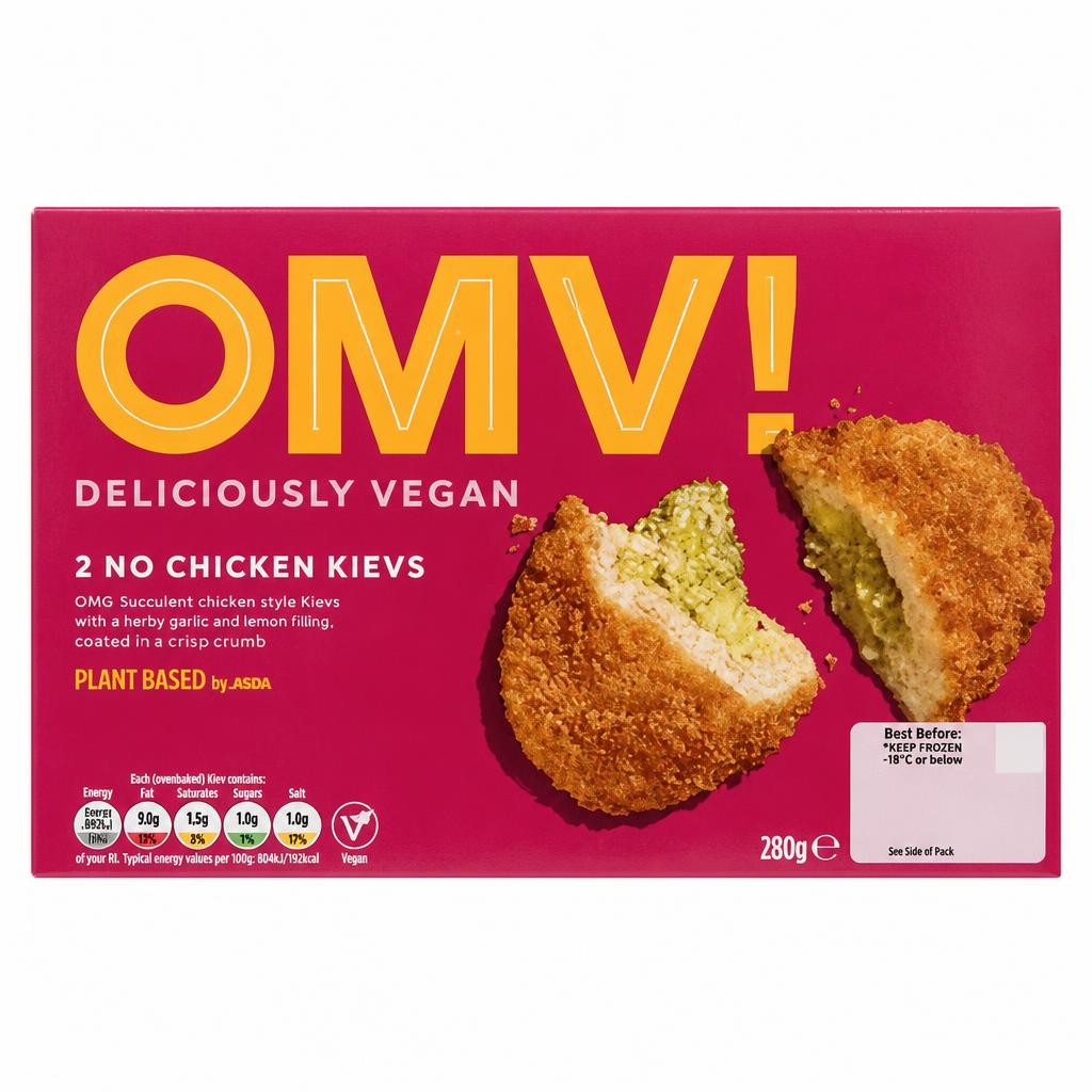 ASDA OMV! Plant Based by  2 No Chicken Kievs 280g