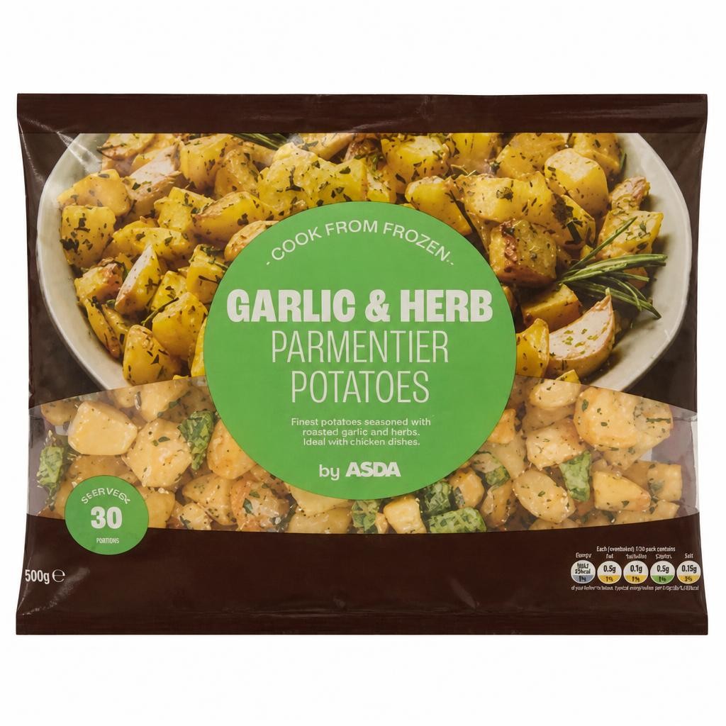 ASDA Garlic & Herb Parmentier Potatoes 500g