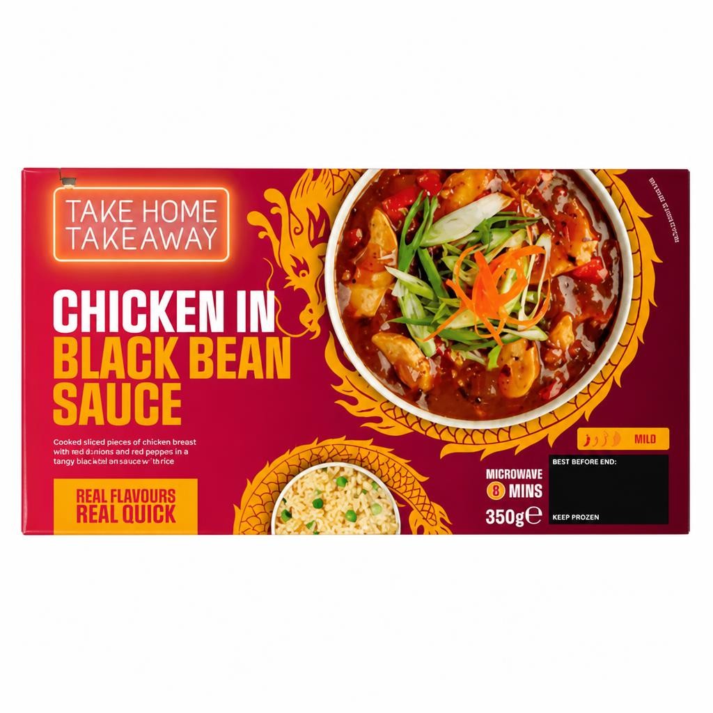 Take Home Takeaway Chicken in Black Bean Sauce 350g