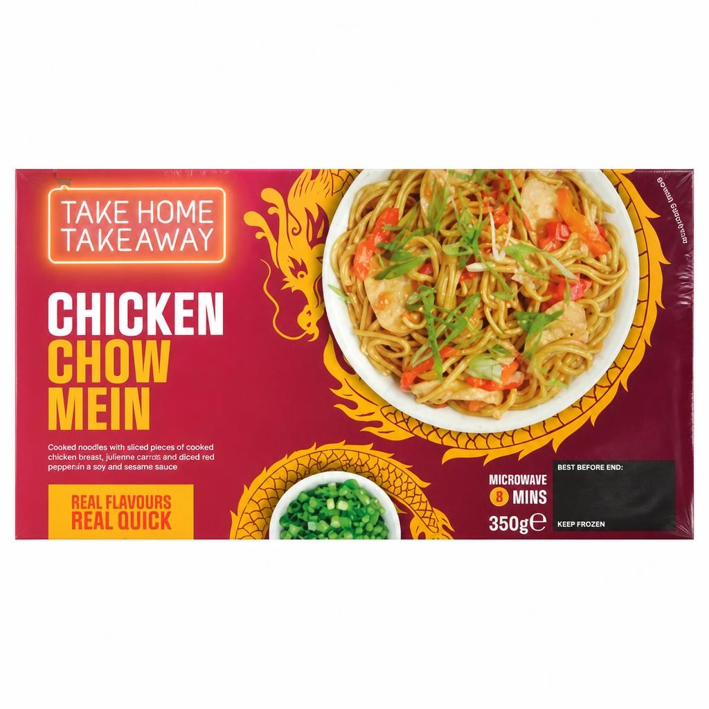 Take Home Takeaway Chicken Chow Mein 350g