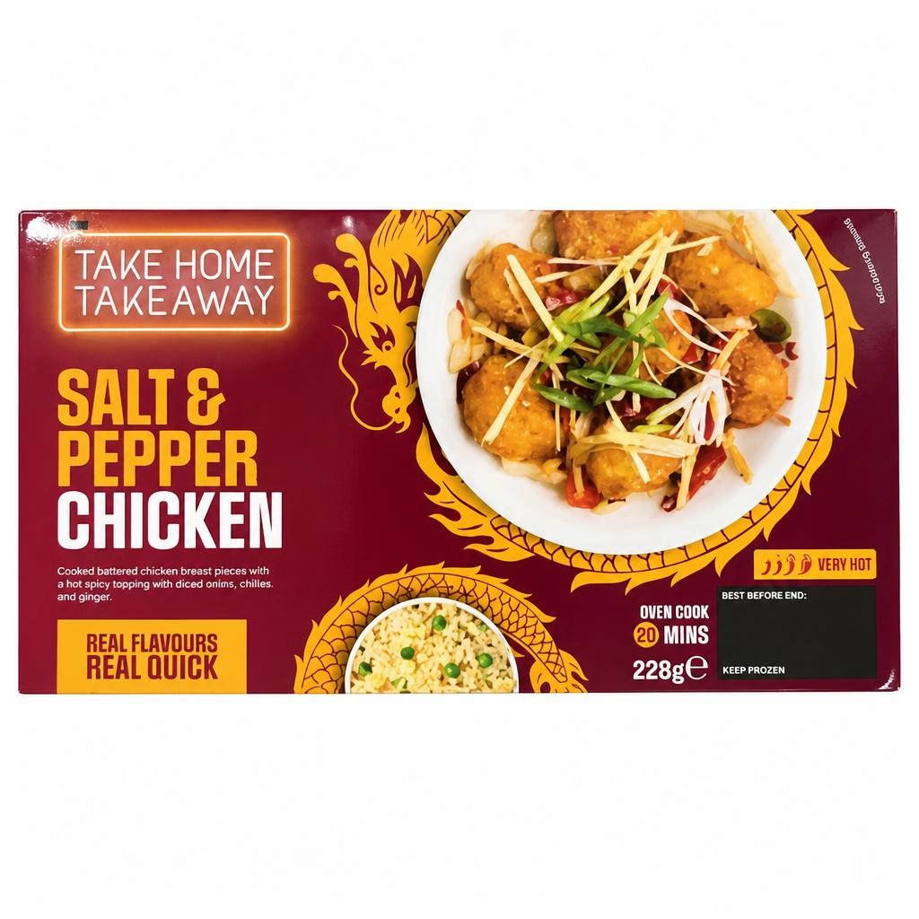 Take Home Takeaway Salt & Pepper Chicken 228g