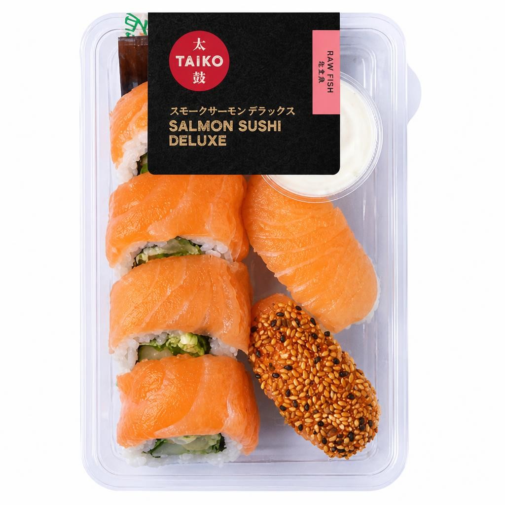 Taiko Salmon Sushi Deluxe