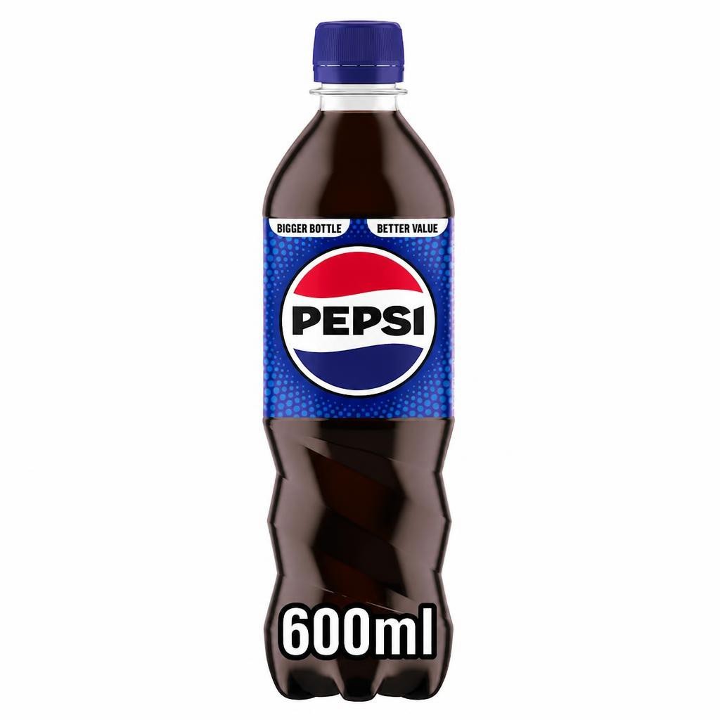 PEPSI COLA FLAVOUR SOFT DRINK 600ML