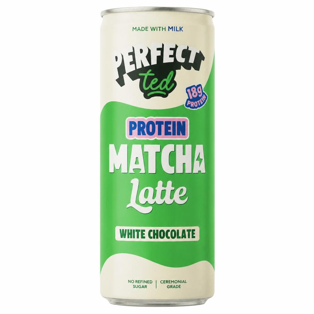 Perfect Ted Matcha Protein Latte White Chocolate 250ml