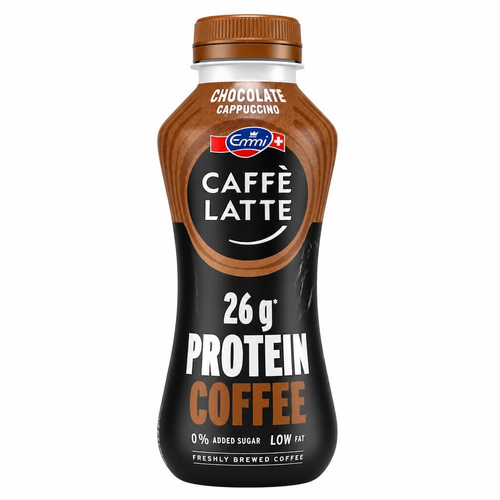 Emmi Caffe Latte 26g Protein Chocolate Cappuccino Coffee 330ml
