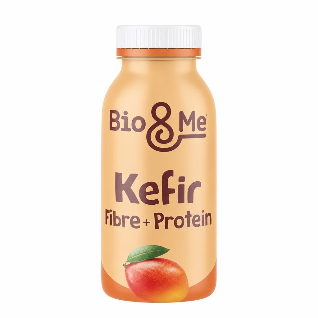 Bio&Me Protein & Fibre Mango & Peach Kefir Drink 280ml