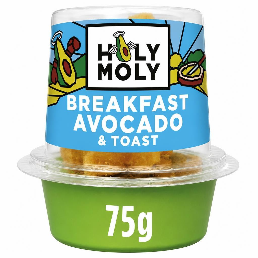 Holy Moly 75g Breakfast Avocado Dip & Toast