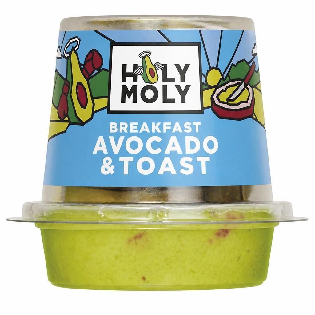 Holy Moly 75g Breakfast Avocado Dip & Toast