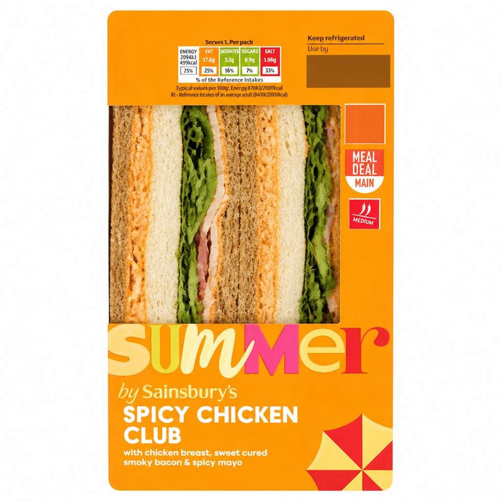 Sainsbury's Summer Spicy Chicken Club