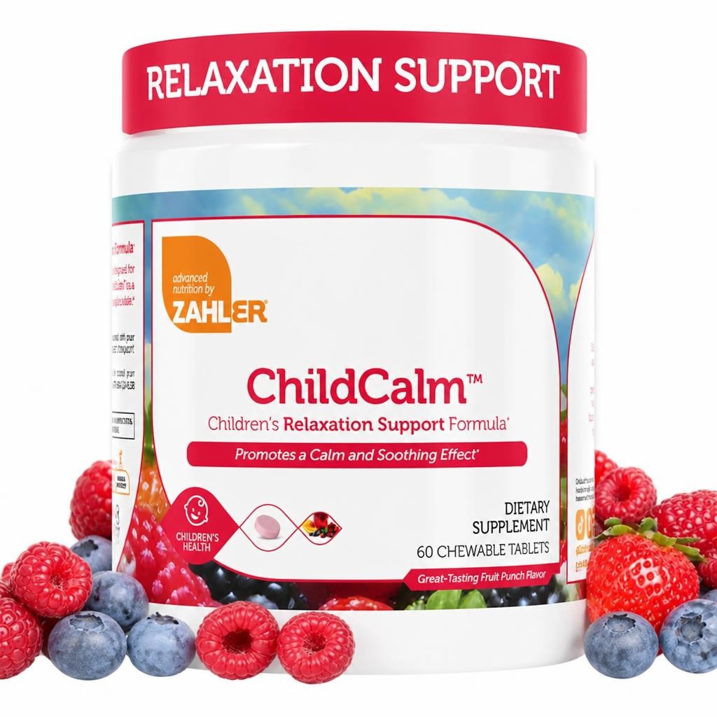ChildCalm, All-Natural, Contains Magnesium, 60c