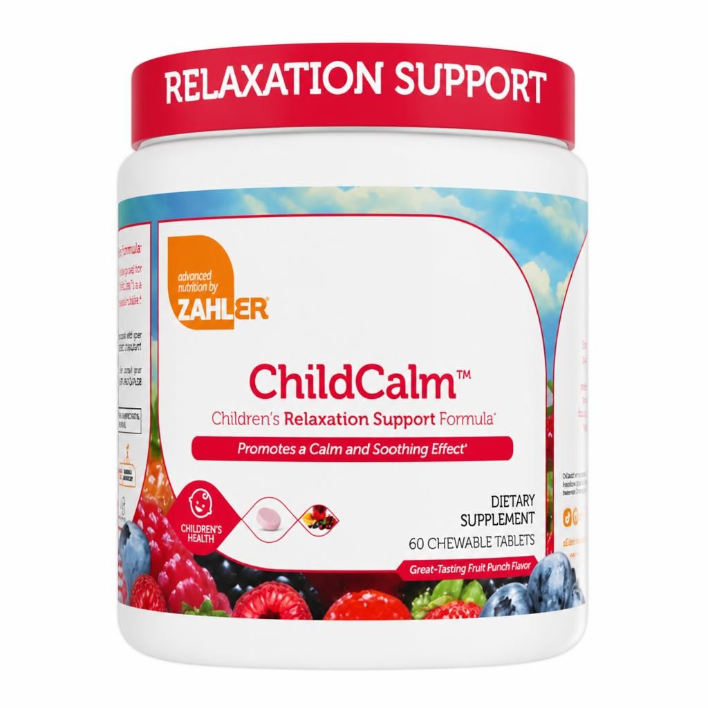 ChildCalm, All-Natural, Contains Magnesium, 60c