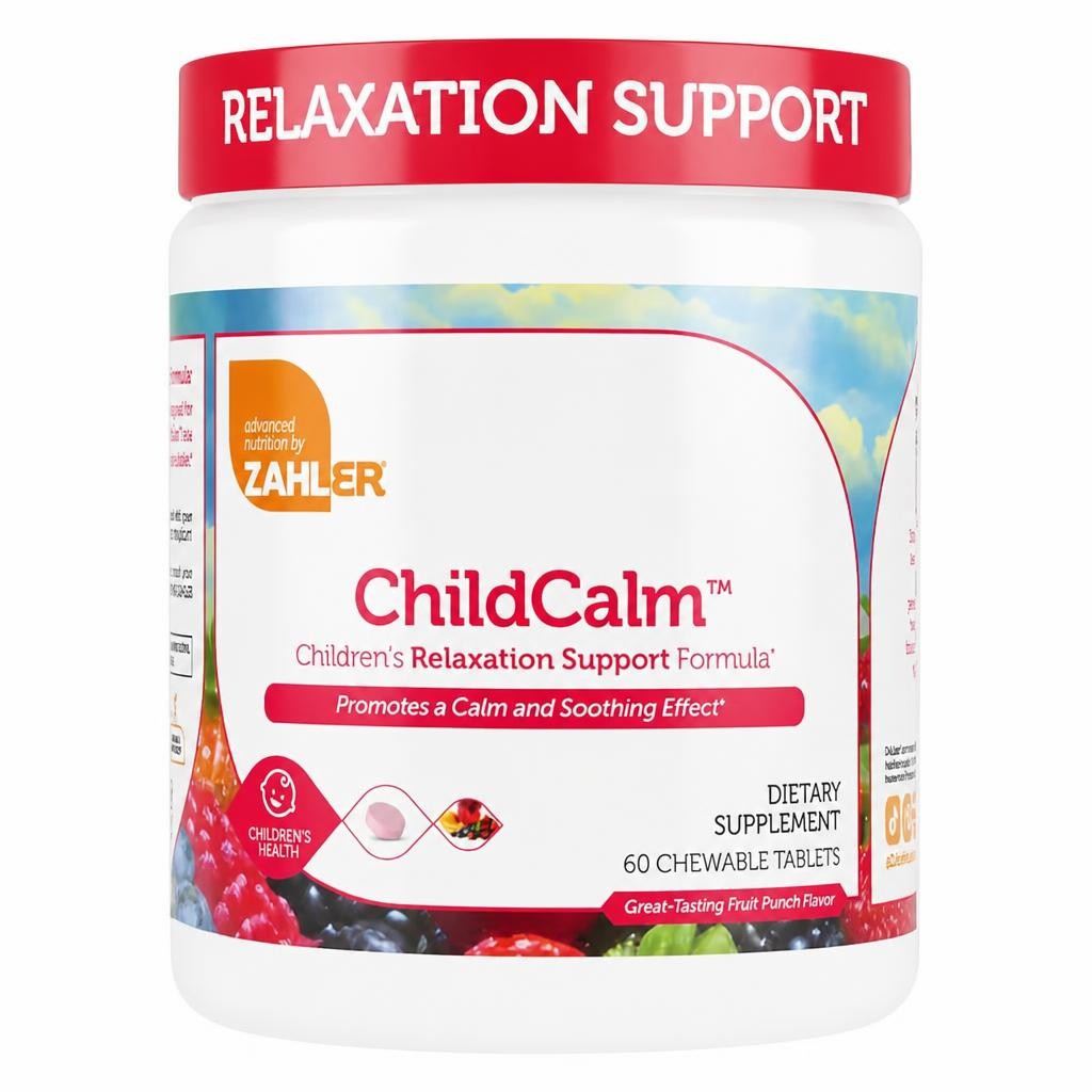 ChildCalm, All-Natural, Contains Magnesium, 60c