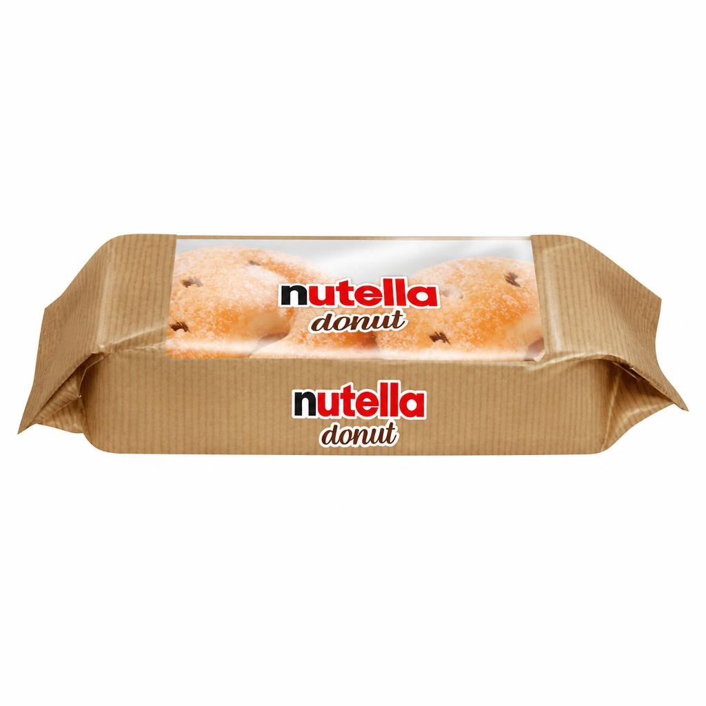 Nutella Chocolate & Hazelnut Ring Donut 2 Pack