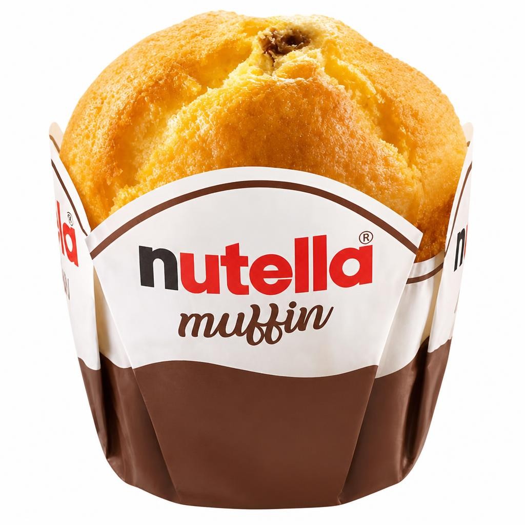 Nutella Chocolate & Hazelnut Muffin 2 Pack