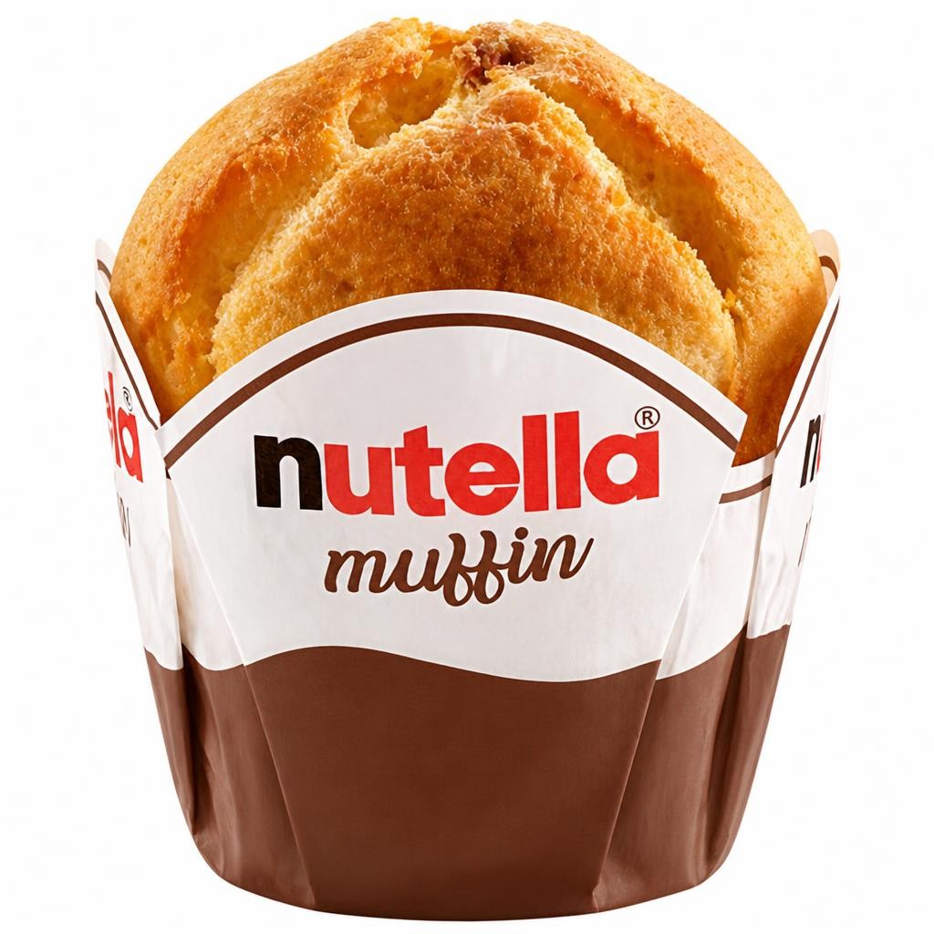 Nutella Chocolate & Hazelnut Muffin 2 Pack