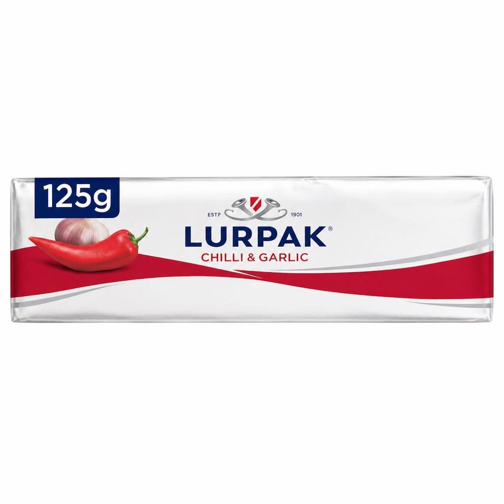 Lurpak Chilli & Garlic Butter 125G