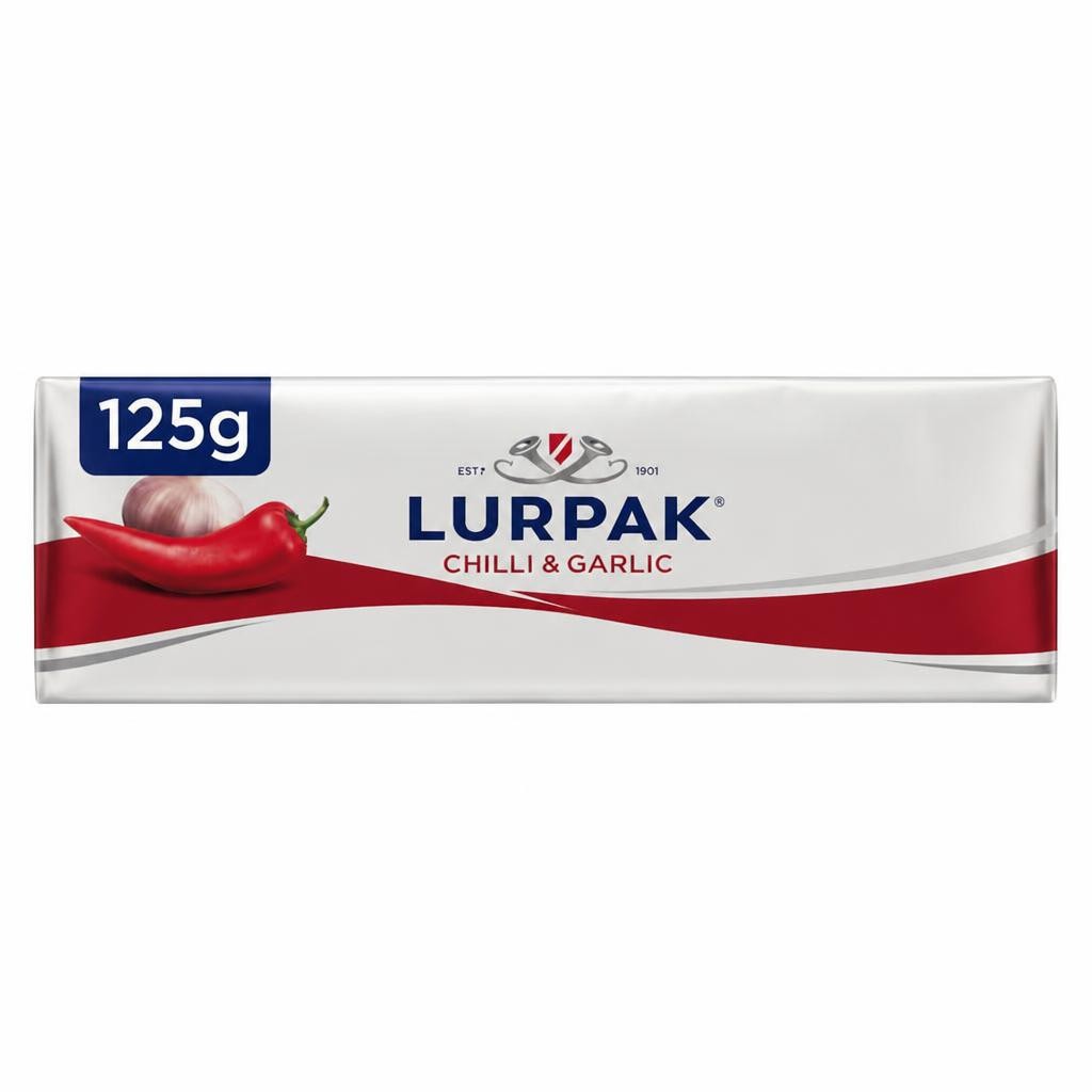 Lurpak Salted butter with Chilli and Garlic 125g