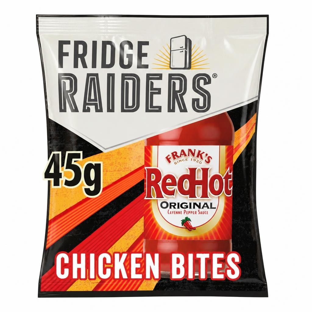 Fridge Raiders Frank's Red Hot Chicken Breast Bites 45g