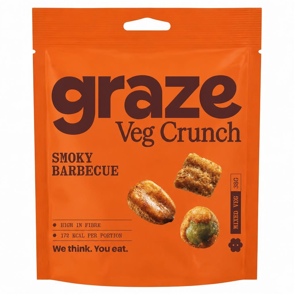 Graze Smoky Barbecue Crunch 38g