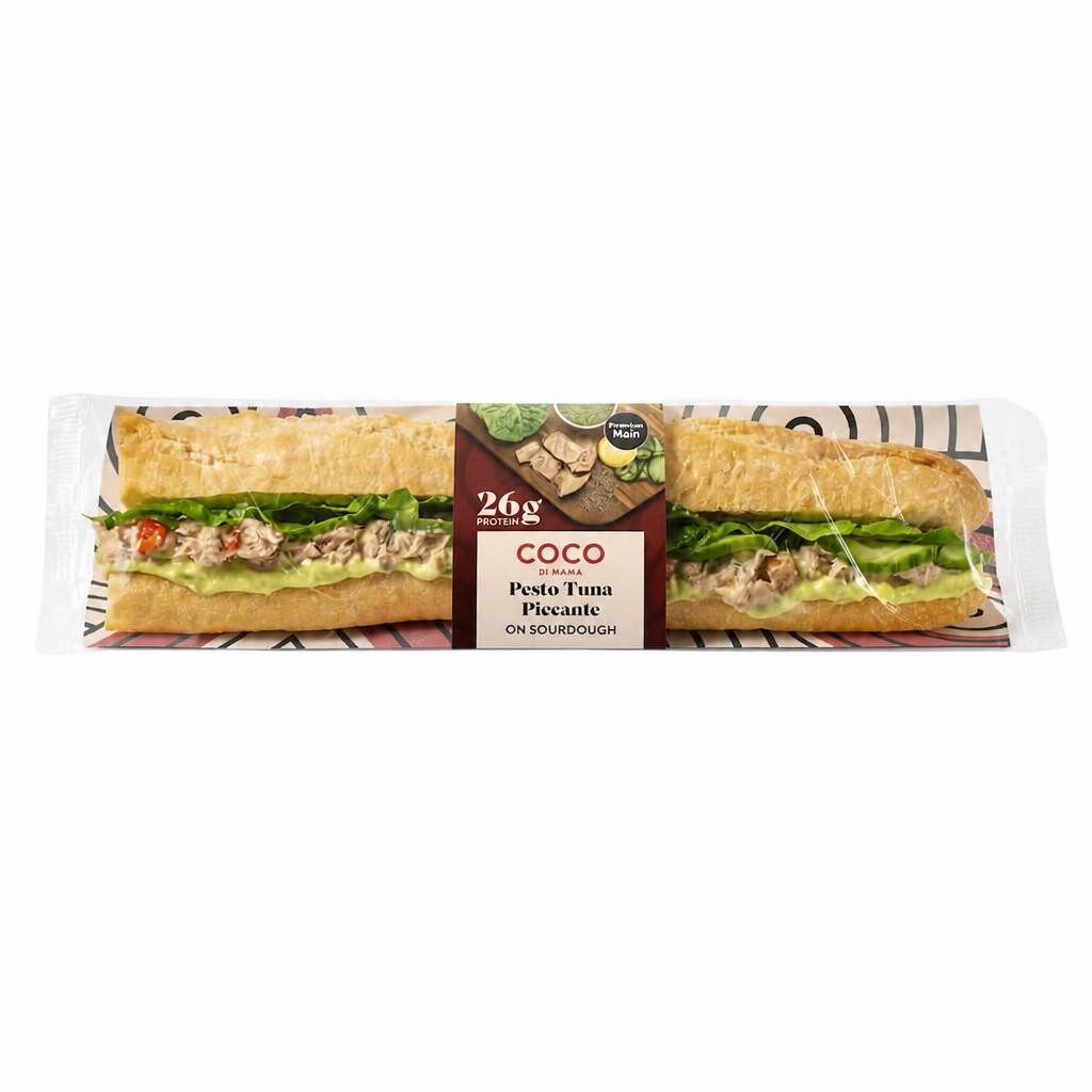Coco Di Mama Pesto Tuna Picante Baguette