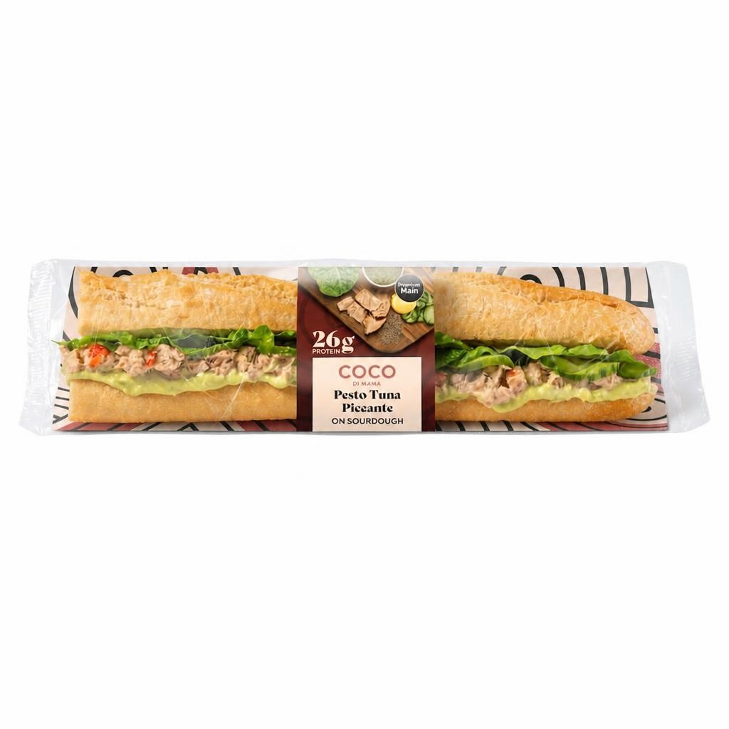 Coco Di Mama Pesto Tuna Picante Baguette