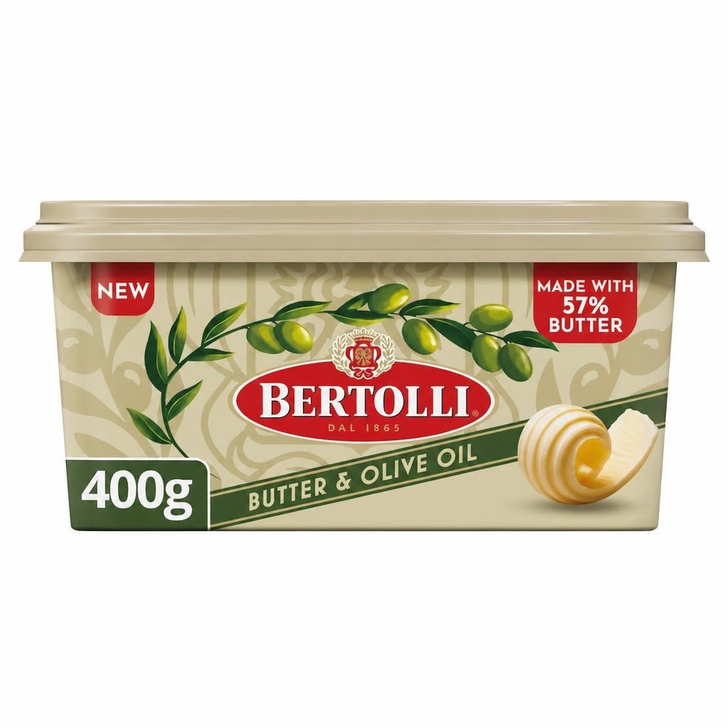 Bertolli Spreadable Blend of Butter and Olive Oil 400g