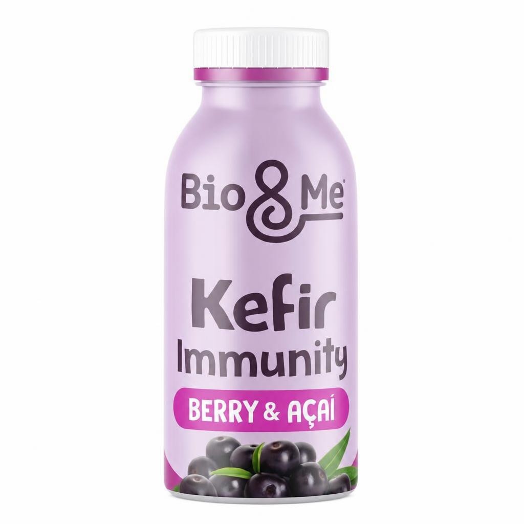 Bio&Me Immunity Acai Berry Kefir Drink 280ml