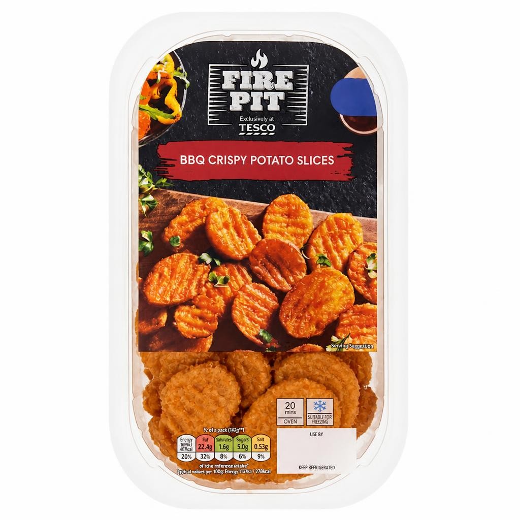 Tesco BBQ Crispy Potato Slices 350g