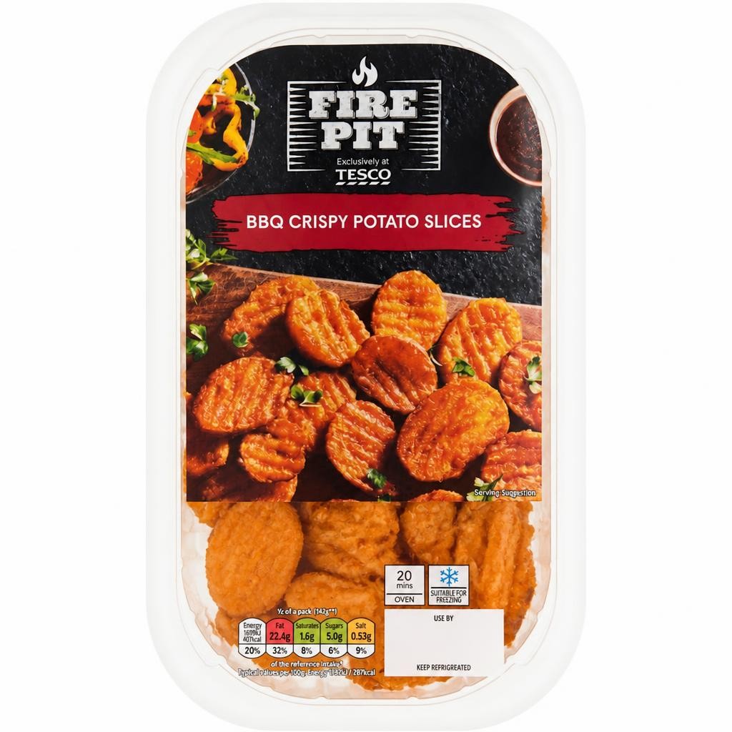 Tesco BBQ Crispy Potato Slices 350g