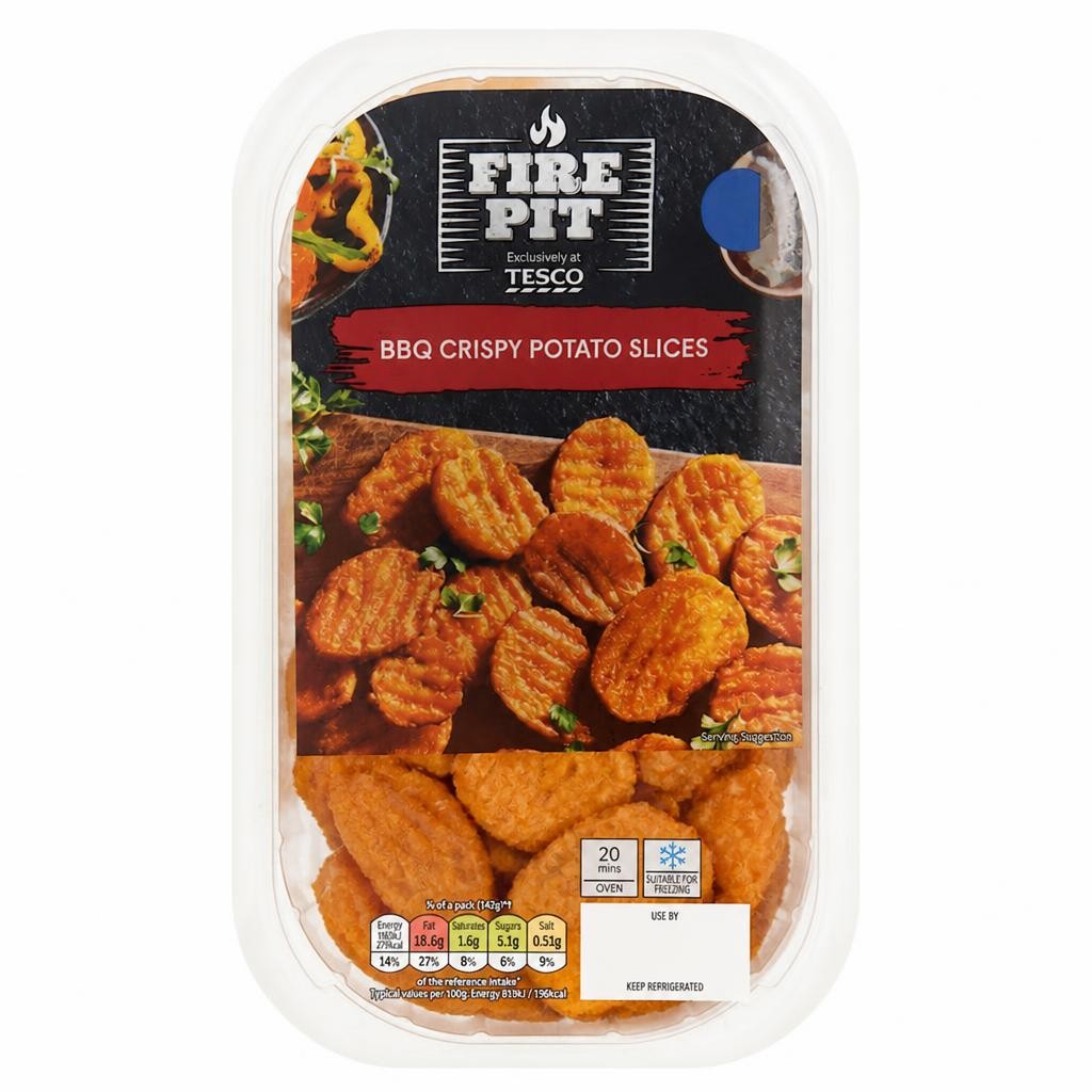 Tesco BBQ Crispy Potato Slices 350g