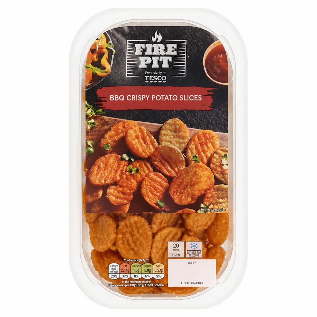 Tesco BBQ Crispy Potato Slices 350g