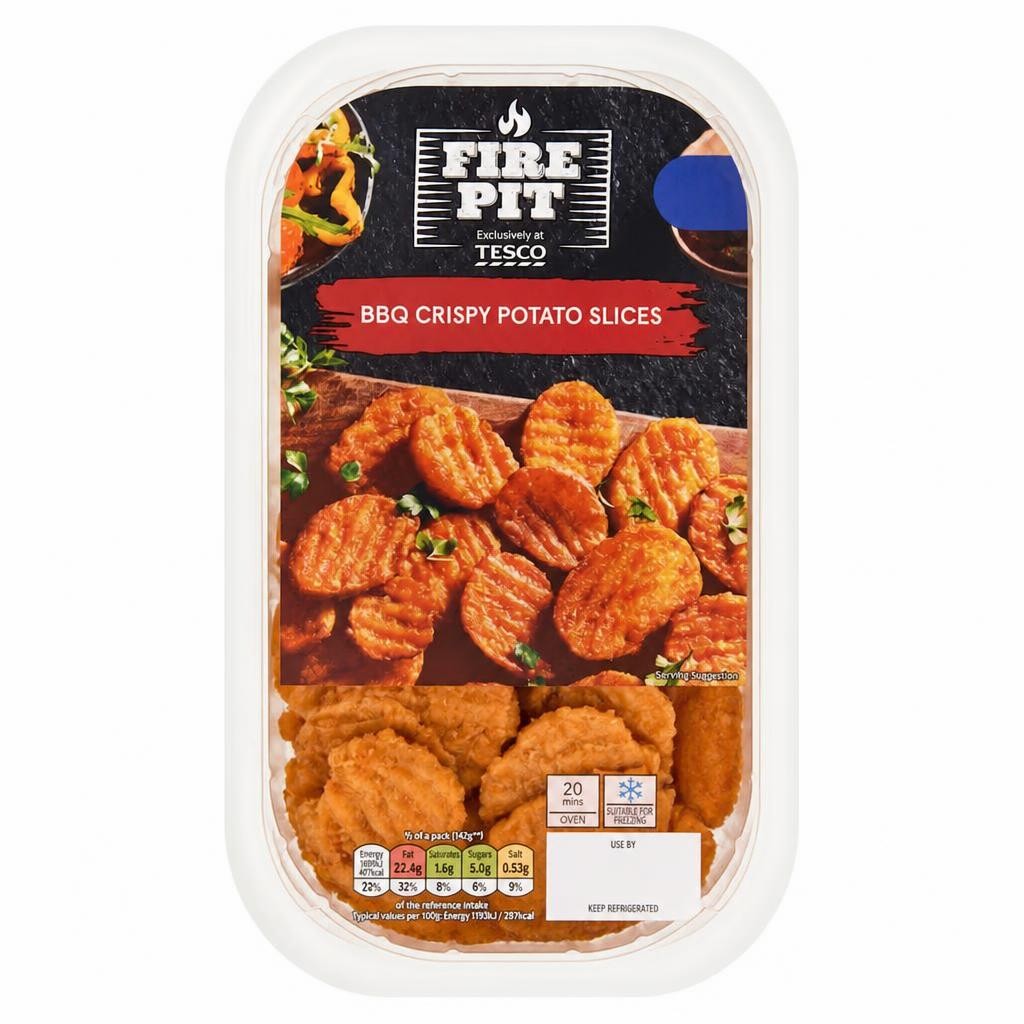 Tesco Fire Pit BBQ Crispy Potato Slices 350g