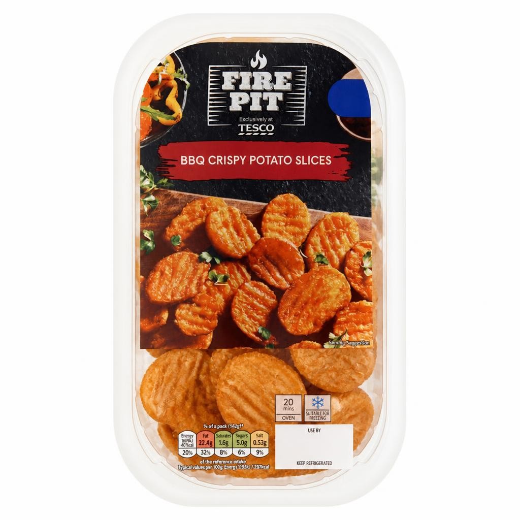 Tesco Fire Pit BBQ Crispy Potato Slices 350g