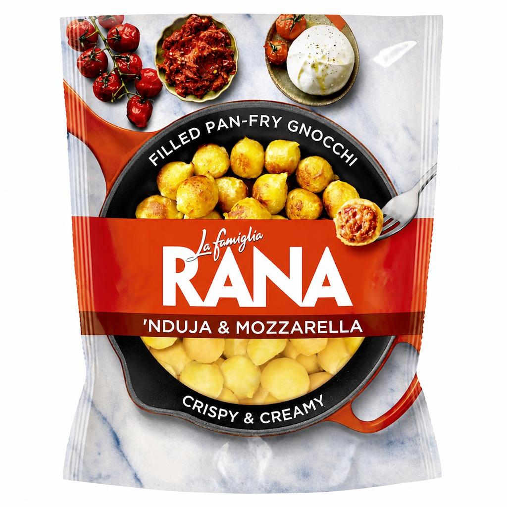 La Famiglia Rana 'Nduja & Mozzarella Filled Pan Fry Gnocchi 280g