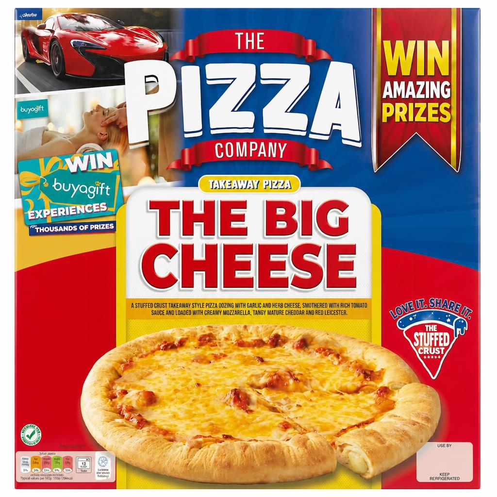 The Pizza Company The Big Cheese Pizza 611g