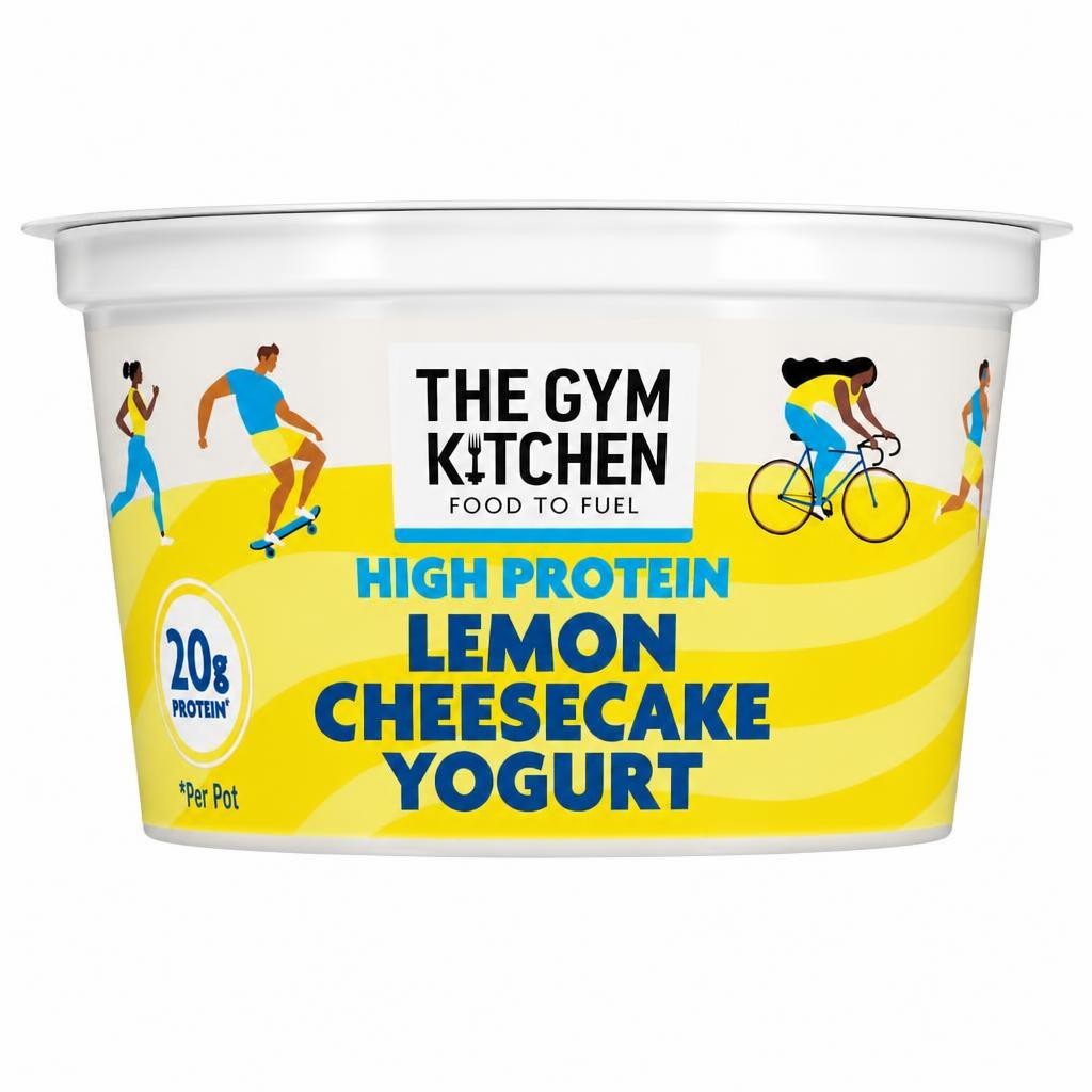 The Gym Kitchen High Protein Lemon Cheesecake Yogurt 200g