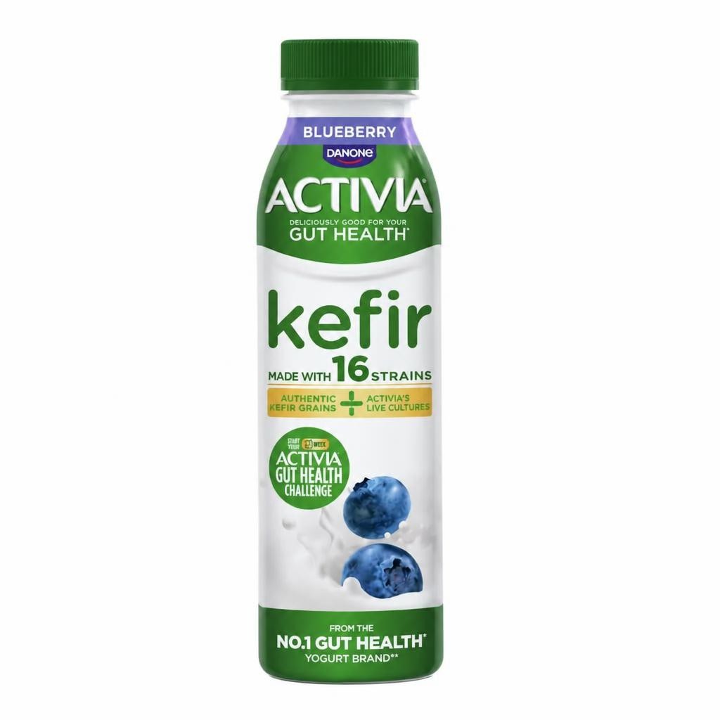 Activia Kefir Blueberry Gut Health Kefir Drink 280g
