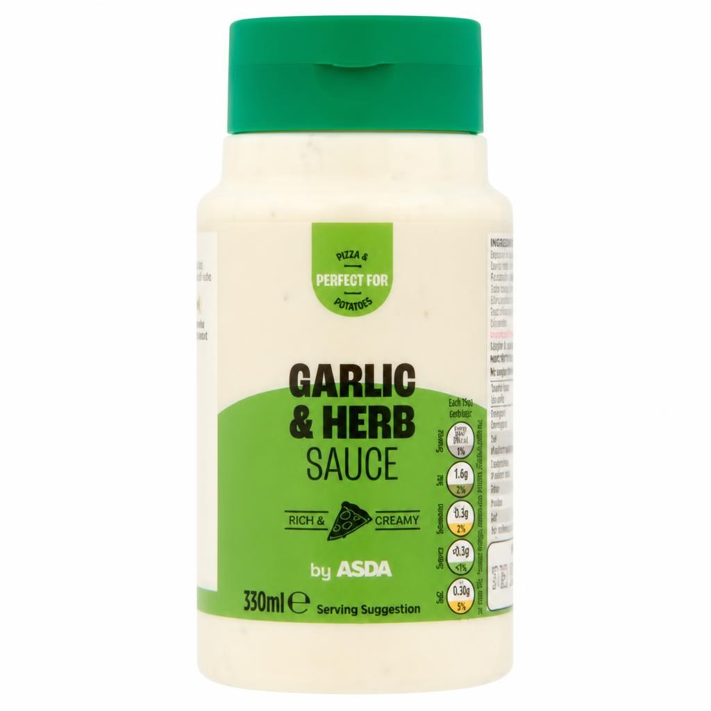 ASDA Garlic & Herb Sauce 330ml