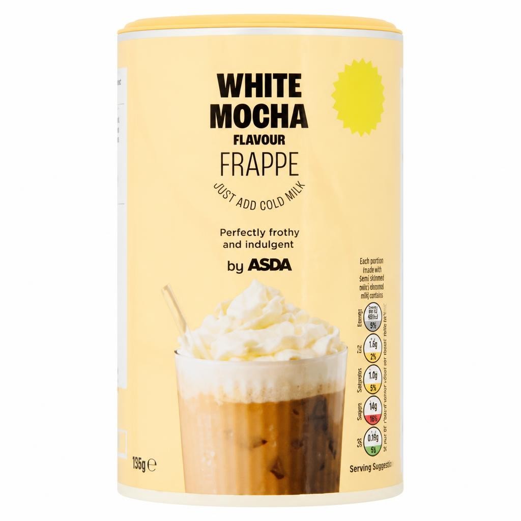 ASDA White Mocha Flavour Frappe 150g